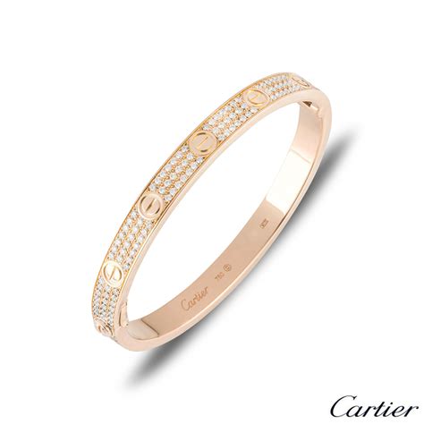 cartier love bracelet diamonds|cartier love bracelet full diamonds.